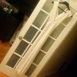 Lulu white jump suit